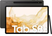 Samsung 12.4" Galaxy Tab S8+ 128GB WiFi Tablet - Grafitszürke