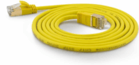 Wantec SSTP CAT7 Patch kábel 0.5m - Sárga