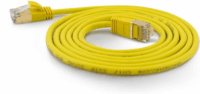 Wantec SSTP CAT7 Patch kábel 1m - Sárga