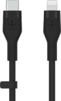 Belkin BoostCharge Flex USB-C apa 2.0 - Lightning apa Adat és töltőkábel - Fekete (2m)