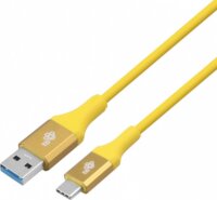 TB AKTBXKU3CPREM2Y USB-A apa - USB-C apa 3.0 Adat és töltőkábel - Sárga (2m)