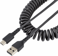 Startech R2ACC-50C-USB-CABLE USB-A apa - USB-C apa 2.0 Adat és töltőkábel - Fekete (0.5m)