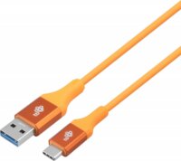 TB AKTBXKU3CPREM2O USB-A apa - USB-C apa 3.0 Adat és töltőkábel - Narancssárga (2m)