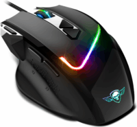 Spirit of Gamer PRO-M3 RGB USB Gaming Egér - Fekete