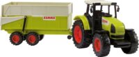 Dickie Toys Claas Ares traktor pótkocsival - Zöld