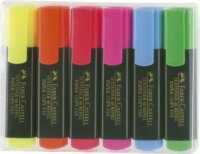 Faber-Castell 154806 1-5mm Szövegkiemelő készlet - Vegyes színek (6 db / csomag)