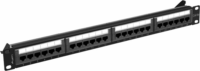 Lanberg PPUA-1024-B 19" Patch panel - 24 port