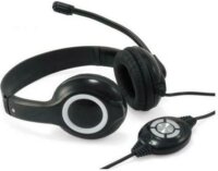 Conceptronic CCHATSTARU2B Headset - Fekete