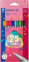 Staedtler Triplus® fineliner 334 Tűfilc készlet - Vegyes színek (10 db / csomag)