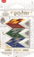 Maped Harry Potter Teens Pyramid radír - Vegyes színek (3 db/csomag)