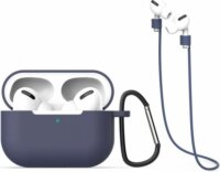 Cellect Apple Airpods Pro 3in1 Szilikon tok - Kék