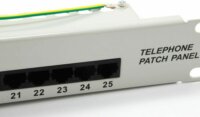 Equip 125296 19" Patch panel - 25 port