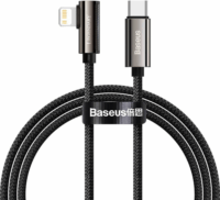 Baseus Legend Series USB-C apa 2.0 - Lightning apa Adat és töltőkábel - Fekete (1m)