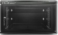 Qoltec 19" Fali rack szekrény 6U 600x600mm - Fekete