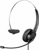 Sandberg 126-28 Office USB Mono Headset - Fekete