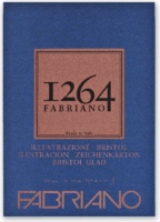 Fabriano 1264 Bristol 50lapos A4 ragasztott rajztömb