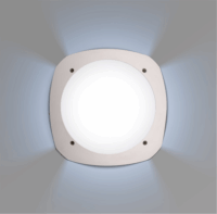 Fumagalli Stucchi 2000lm LED kültéri falilámpa - Fehér