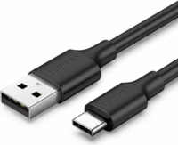 Ugreen US287 USB-A apa - USB-C apa 2.0 Adat és töltőkábel - Fekete (3m)