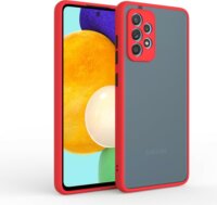 Celelct Xiaomi Redmi Note 11 Műanyag Tok - Piros/Fekete