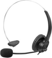 Logilink HS0056 USB Mono Headset - Fekete