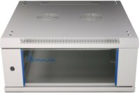 Extralink 19" Fali rack szekrény 4U 600x600mm - Szürke