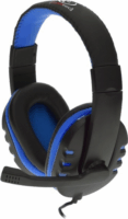 Rebeltec REVOL Gaming Headset - Fekete/Kék