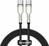 Baseus Cafule Series USB-C apa - USB-C apa 2.0 Adat és töltőkábel - Fekete (1m)