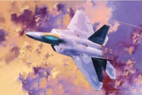 Academy F-22 A Raptor vadászrepülőgép műanyag modell (1:72)