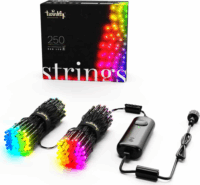 Twinkly TWS250STP RGB Beltéri okos LED karácsonyfa fényfüzér 20m - Színes