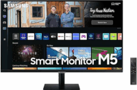 Samsung 27" M5 Smart Monitor TV - Fekete