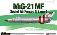 Academy MiG-21MF Soviet Air Force&Export vadászrepülőgép műanyag modell (1:48)