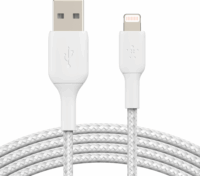 Belkin USB-A apa - Lightning apa adat és töltőkábel - Fehér (15cm)