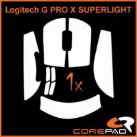 Corepad Logitech G PRO X SUPERLIGHT csúszásgátló védőborítás - Fehér