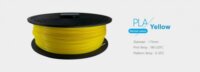 3D Filament PLA 1.75mm 1 kg - Sárga