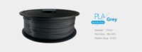 3D Filament PLA 1.75mm 1 kg - Szürke