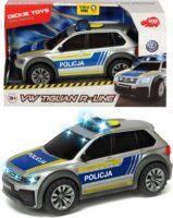 Dickie Toys VW Tiguan R-Line rendőrségi autó (1:18) - Szürke