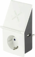 REV 0020870103 Hálózati USB-A / Vezeték nélküli töltő - Fehér (15.5W)