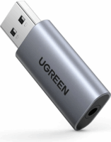 Ugreen CM383 USB apa - 3.5mm Jack anya Adapter