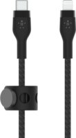 Belkin Boost Charge Pro Flex USB-C apa 2.0 - Lightning apa Adat és töltőkábel - Fekete (3m)