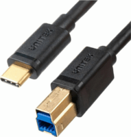Unitek C14096BK-2M USB-C apa - USB-B apa 3.2 Nyomtató kábel - Fekete (2m)