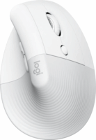 Logitech Lift Wireless Vertikális Egér - Fehér