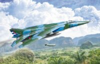 Italeri MiG-27/MiG-23BN Flogger vadászrepülőgép műanyag modell (1:48)