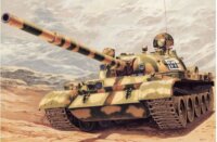 Italeri T-62 Orosz harckocsi műanyag modell (1:72)