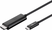 Goobay 77528 USB-C - HDMI kábel 1.8m - Fekete