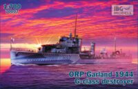 IBG ORP Garland 1944 G-class destroyer hajó műanyag modell (1:1700)