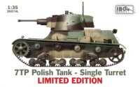 IBG 7TP Single Turret lengyel tank műanyag modell (1:35)