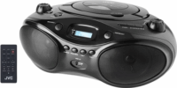 JVC RDE661BDAB CD-s rádiómagnó - Fekete