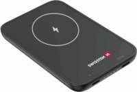 Swissten 22013970 MagSafe Magnetic Wireless Power Bank 5000mAh - Fekete