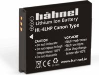 Hahnel HL-4LHP (NB-4LHP) akkumulátor Canon fényképezőgépekhez 760mAh