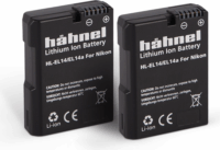 Hahnel HL-EL14/14A Twin Pack (EN-EL14/14A) akkumulátor Nikon fényképezőgépekhez 1050mAh